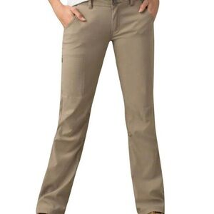 Prana  Halle Tan Tall inseam pant